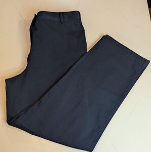 L.L. Bean Women's Navy Blue Classic Fit Straight Leg Pants, Size 14